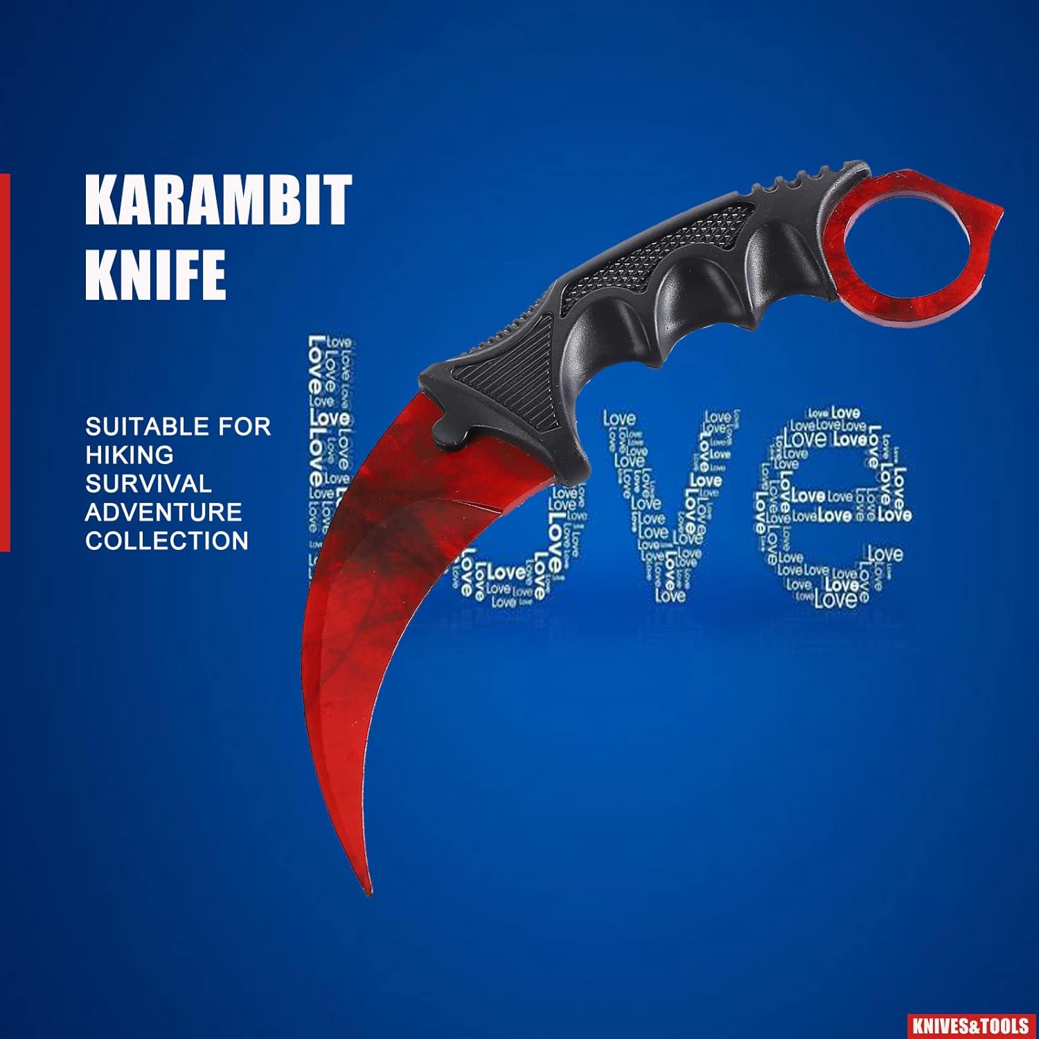 Cuțit Karambit de Antrenament 19 cm - Fără Tăiș