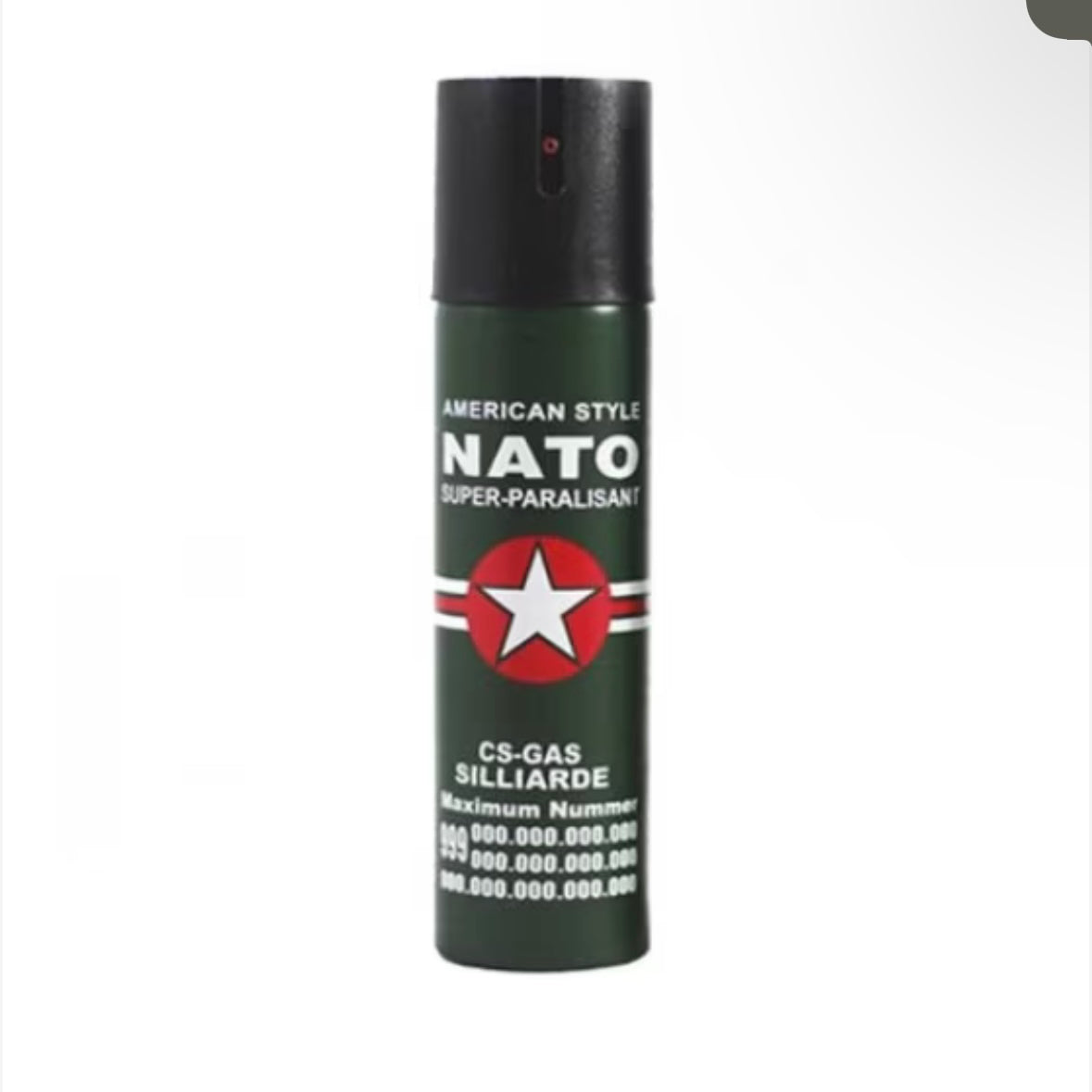 Electrosoc pentru Autoapărare cu Lanternă TW-928 + Spray Paralizant cu Piper NATO 60ml