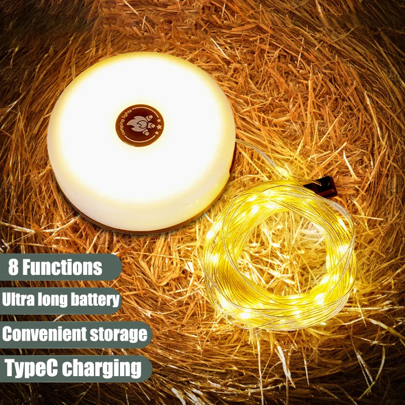 Lumină LED Multifuncțională Camping