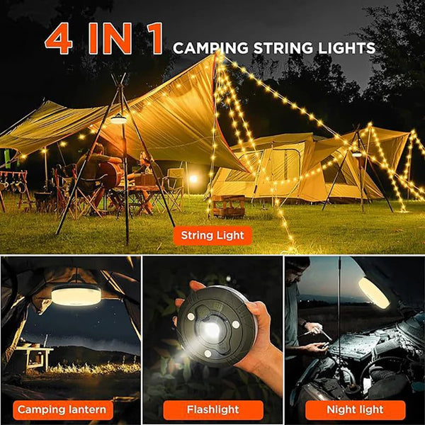 Lumină LED Multifuncțională Camping
