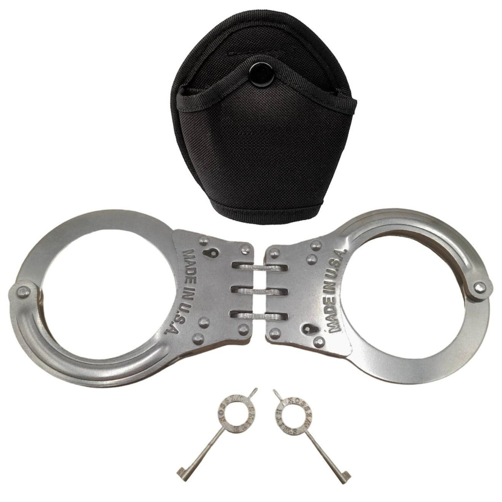 Catuse cu balama, Tight Lock, otel inoxidabil, 20 cm, husa tactica inclusa