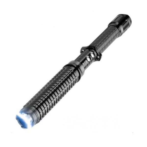 Baston Cu Electrosoc Si Lanterna, Duraluminiu HY-X10, Siguranta si Incredere