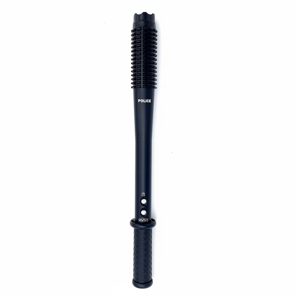 Baston Police HY-1118B – Protecție Completă cu Electrosoc și Lanternă LED