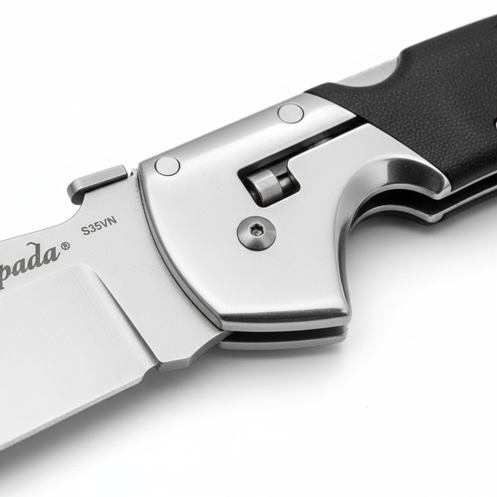 Briceag Tactic Espada 30cm - Oțel S35VN Premium, Lamă Curbată 14cm