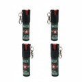 Set 4 Spray-uri Paralizante cu Piper NATO 20ml + Breloc