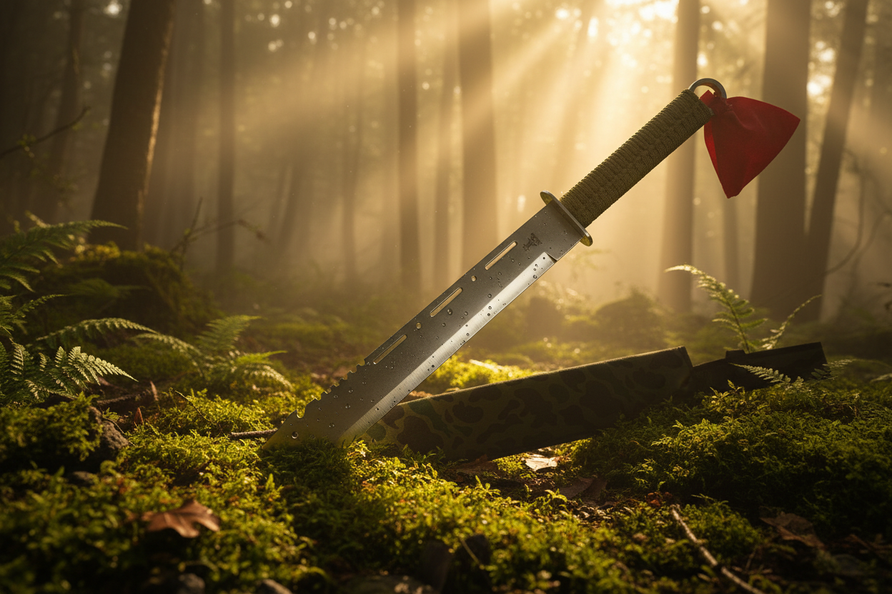 Maceta Samurai Steel, 67 cm, teaca inclusa