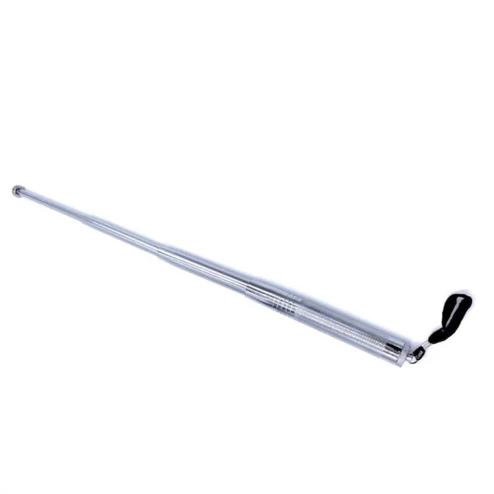 Baston telescopic pentru autoaparare Argintiu, 65 cm