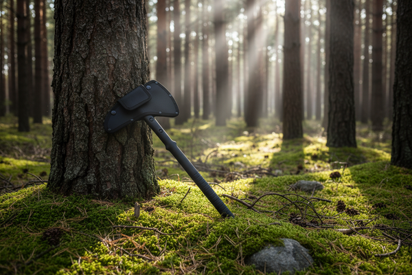 Topor Tactic Survivor - Oțel 440C, Teacă Inclusă