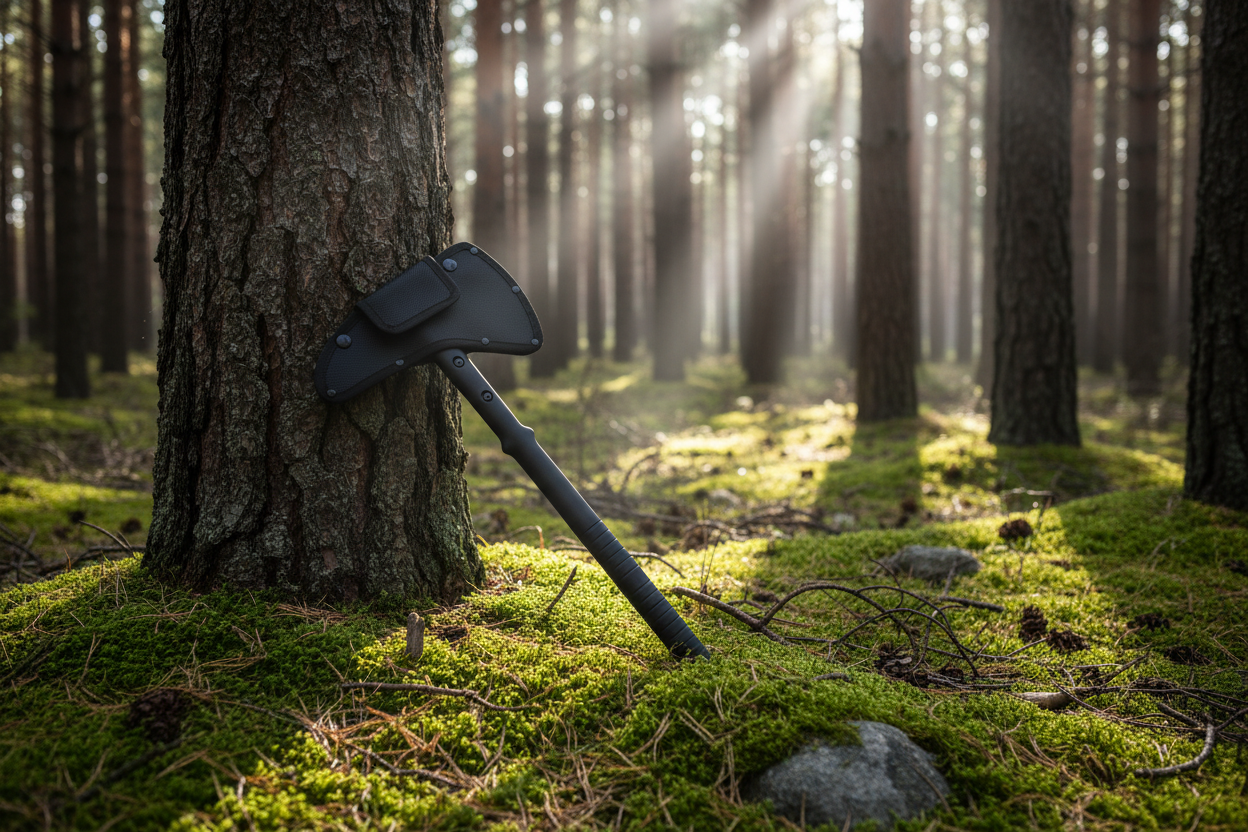 Topor Tactic Survivor - Oțel 440C, 39 cm,  Teacă Inclusă